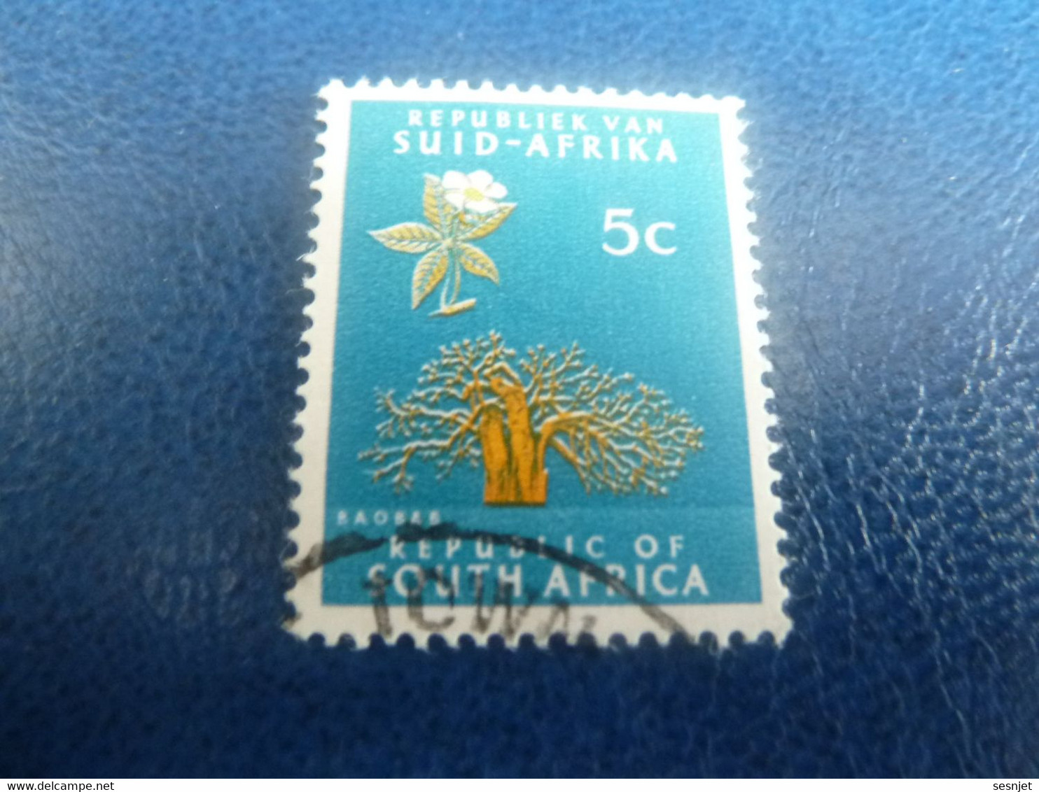 Republic Van Suid-Africa - Baobab - 5 C. - Multicolore - Oblitéré - Année 1968 - - Oblitérés