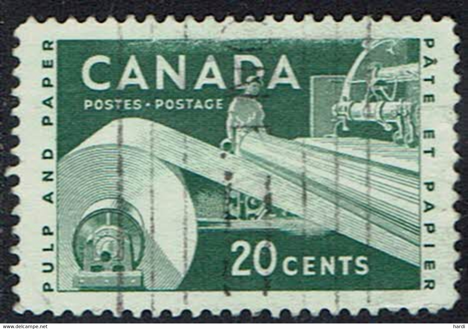 Kanada 1956, MiNr 309, Gestempelt - Gebruikt