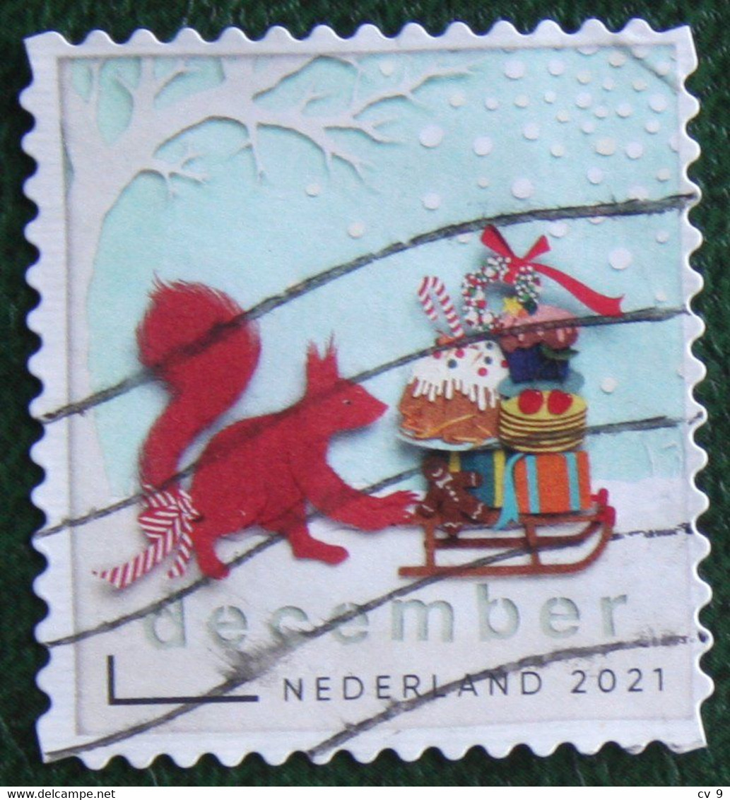 Decemberzegel Weihnachten Christmas Noel NVPH ? (Mi ?) 2021 Gestempeld / USED NEDERLAND / NIEDERLANDE - Used Stamps