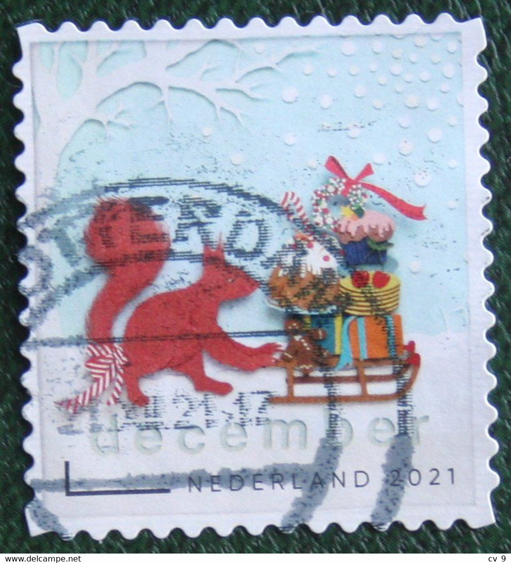 Decemberzegel Weihnachten Christmas Noel NVPH ? (Mi ?) 2021 Gestempeld / USED NEDERLAND / NIEDERLANDE - Used Stamps