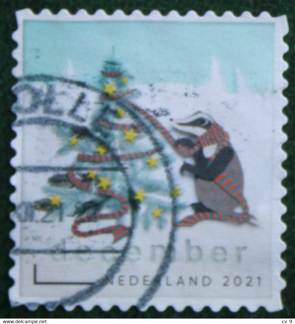 Decemberzegel Weihnachten Christmas Noel NVPH ? (Mi ?) 2021 Gestempeld / USED NEDERLAND / NIEDERLANDE - Gebruikt
