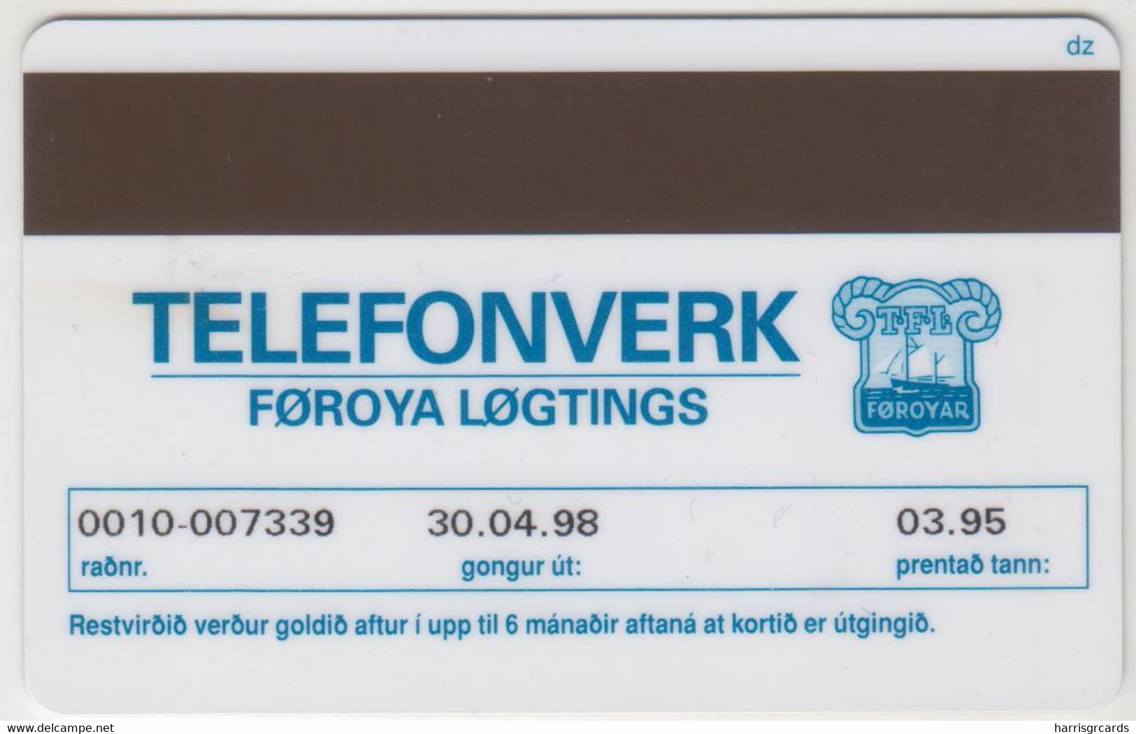 FAROE ISLANDS - National Costume (adults) , 50 Kr,  Faroese Telecom, Tirage 50.000, 03/95 , Used - Faroe Islands