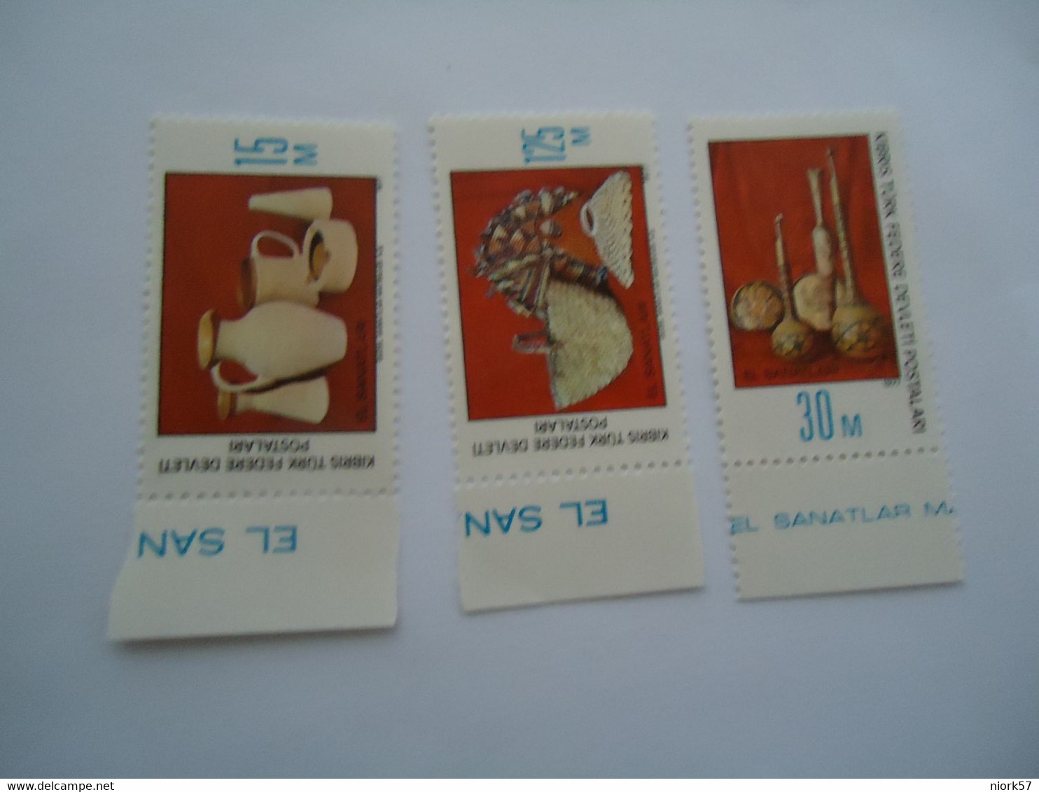 CYPRUS TURKEY MNH  STAMPS ART MUSEUM - Autres & Non Classés