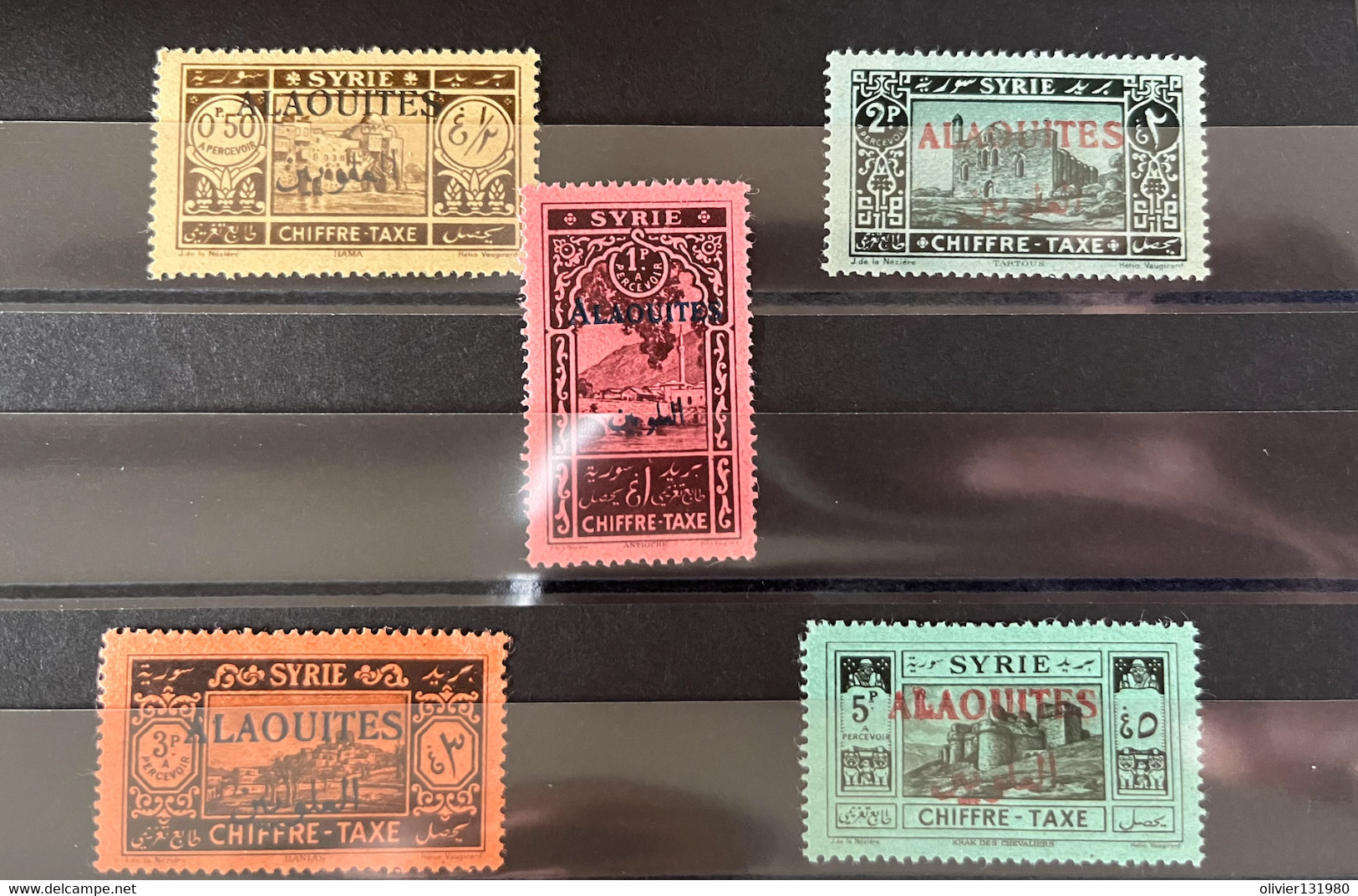 ALAOUITES TAXE 6/10 COTE 25€ - Unused Stamps