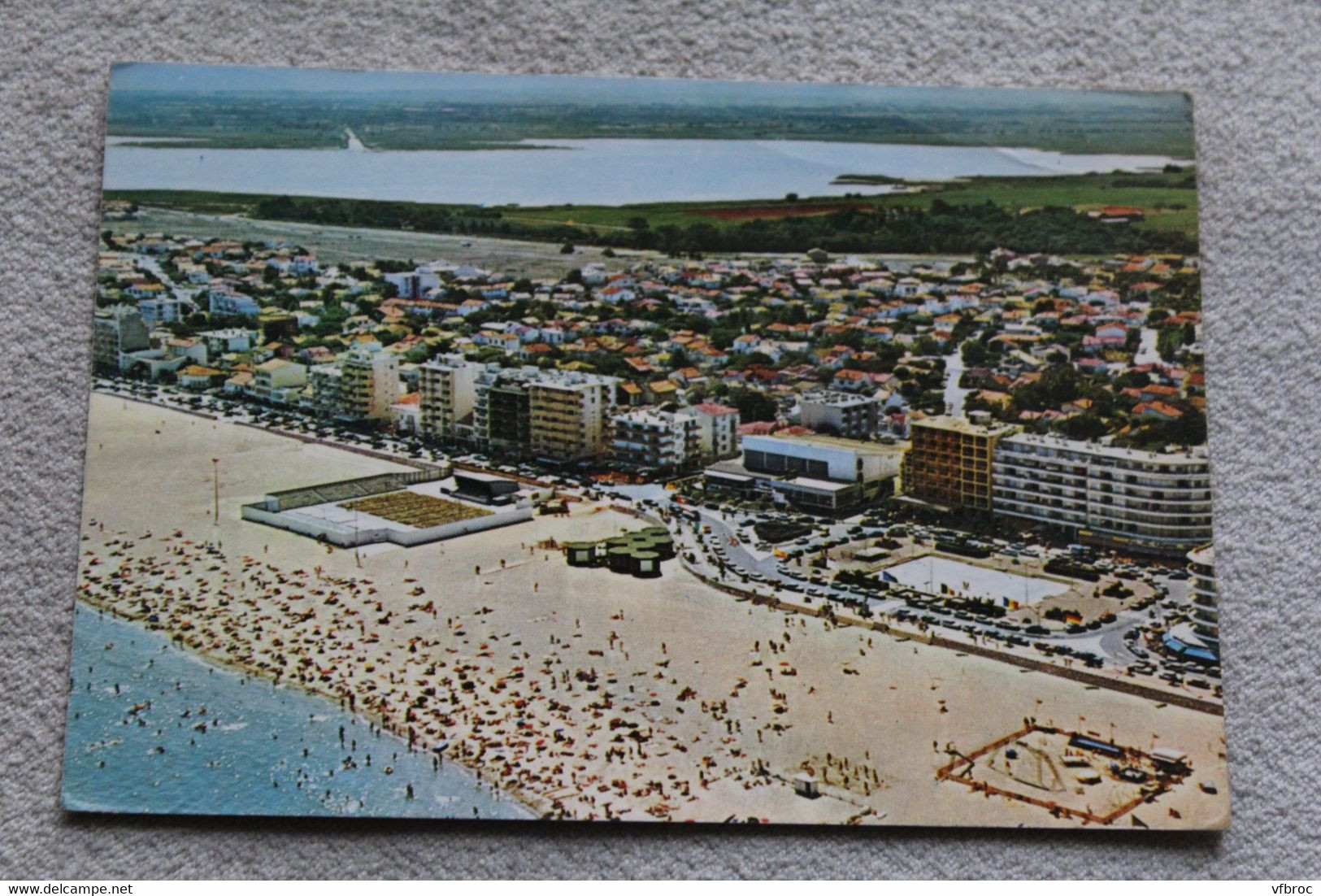 H849, Cpm 1981, Canet Plage, Vue Aérienne, Pyrénées Orientales 66 - Canet Plage