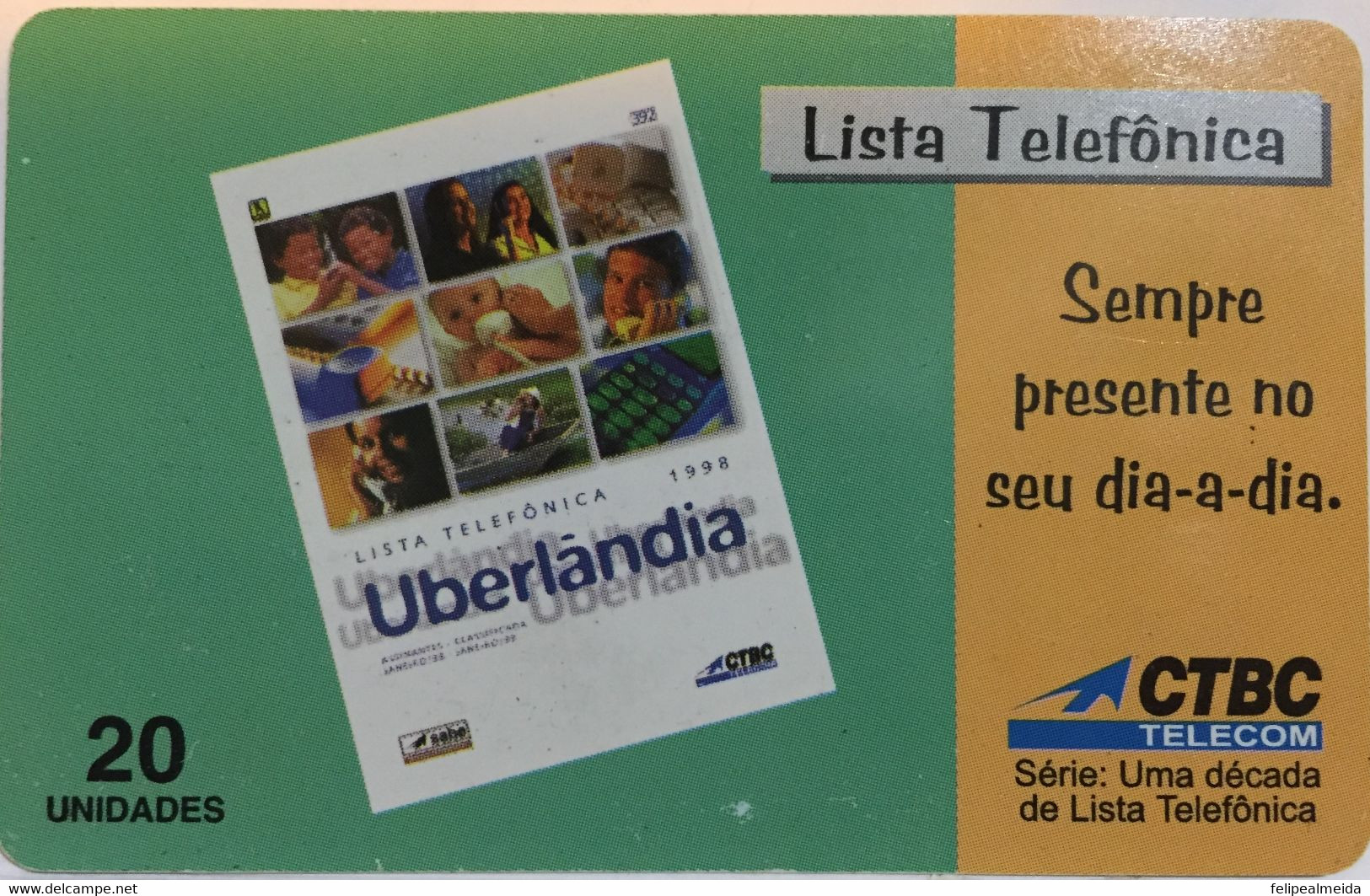 Phone Card Manufactured By CTBC Telecom In 1998 - Phonebook - Operadores De Telecom