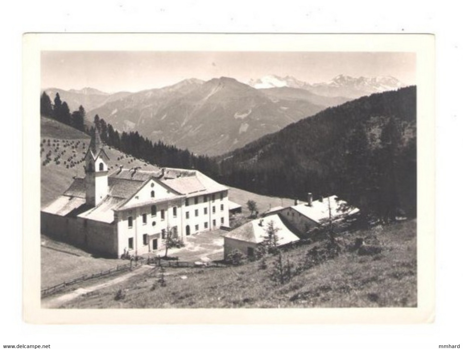 AK Alpengasthof Maria Waldrast Blick G. Olperer Tirol Österreich - Matrei Am Brenner