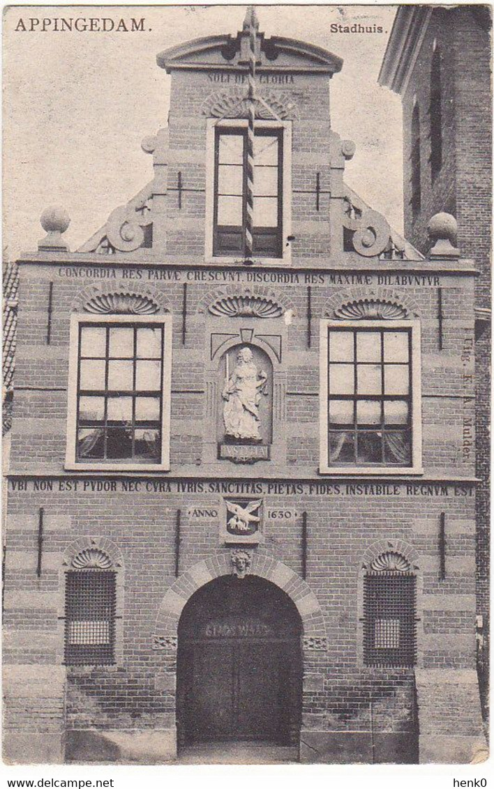 Appingedam Stadhuis KL18 - Appingedam