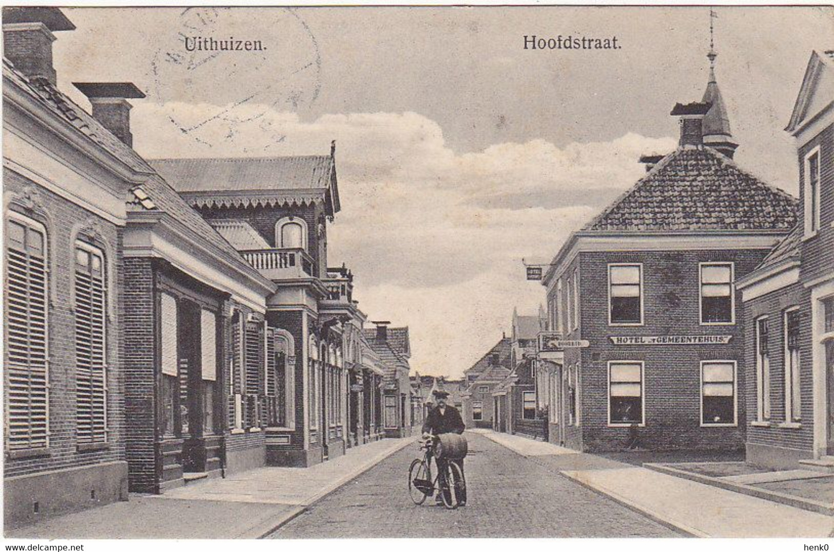 Uithuizen Hoofdstraat Hotel ‘t Gemeentehuis KL45 - Uithuizen