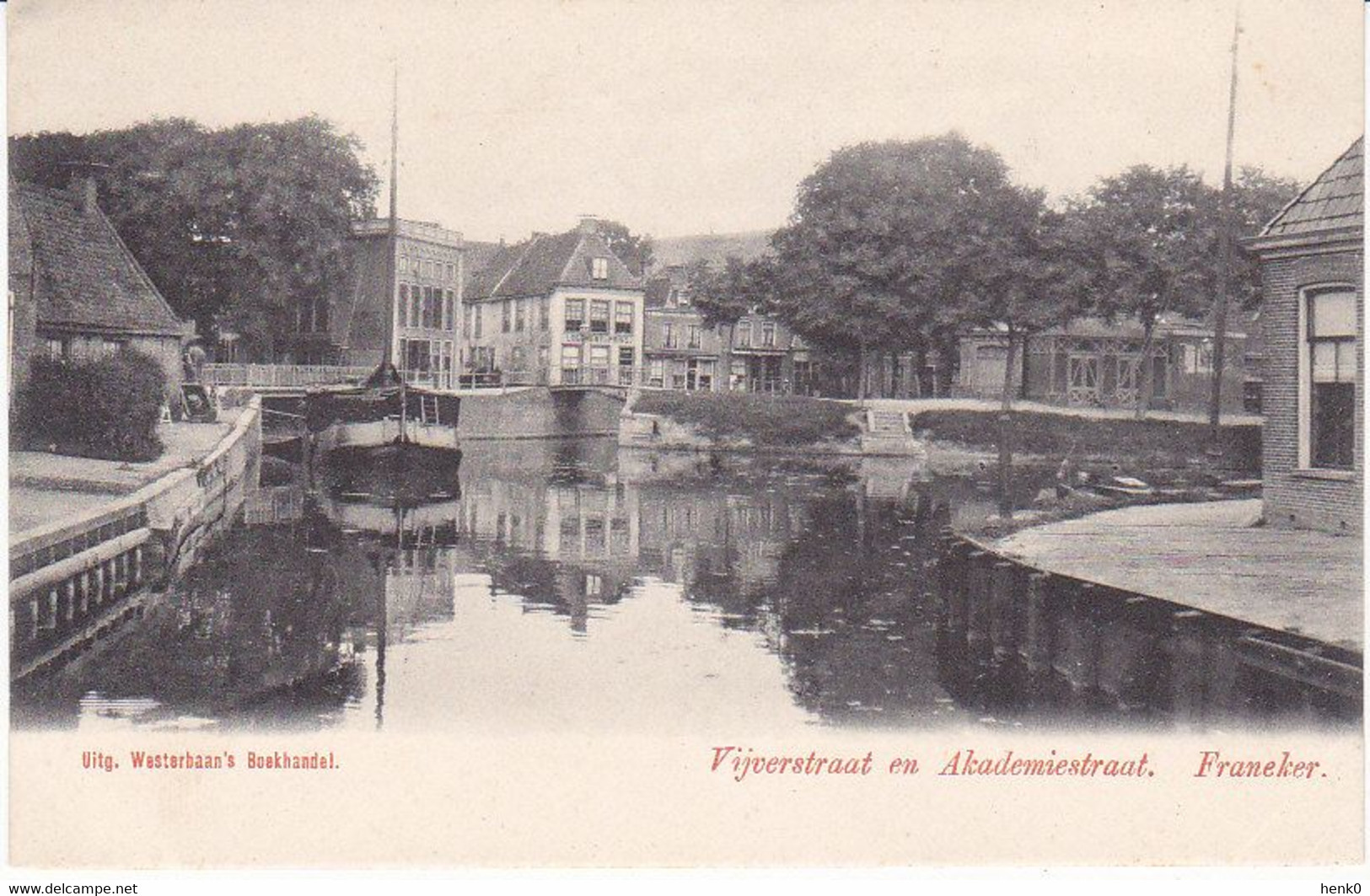 Franeker Vijverstraat En Akademiestraat K3509 - Franeker