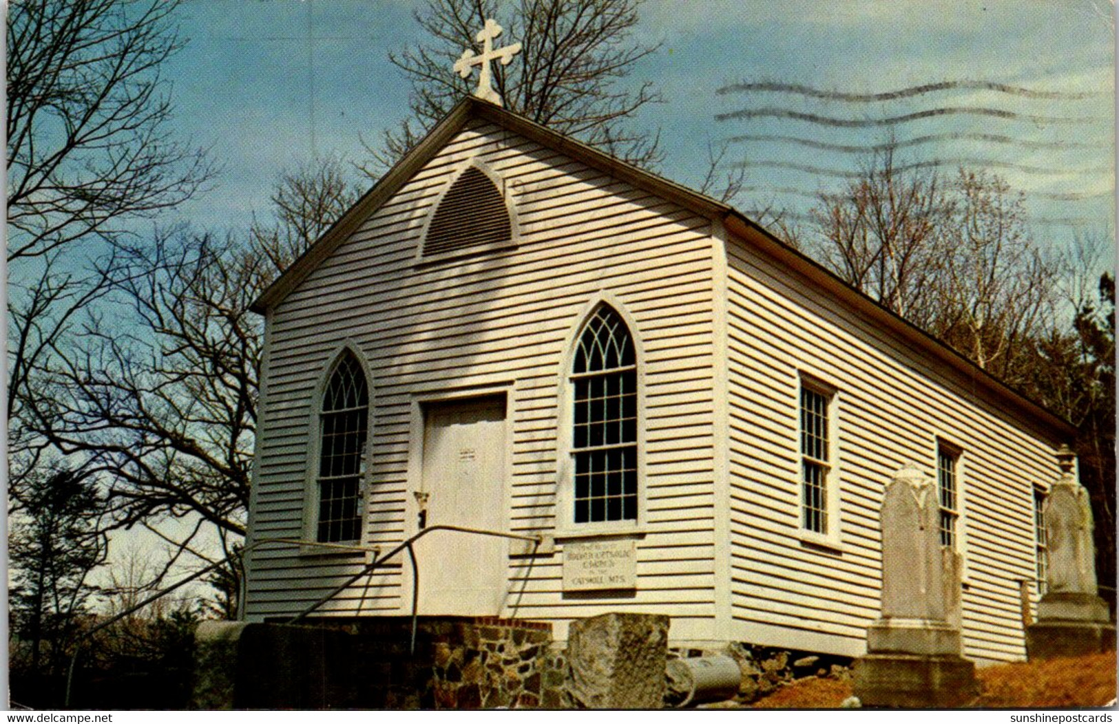 New York Catskills Ashland St Joseph's Church And Our Lady Of Fatima Shrine 1973 - Catskills