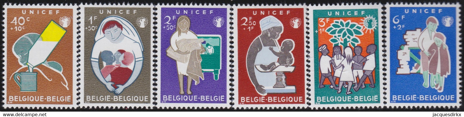 Belgie   .   OBP  .   1153/1158        .   **  .   Postfris  .  /  .   Neuf  SANS Charnière - Unused Stamps