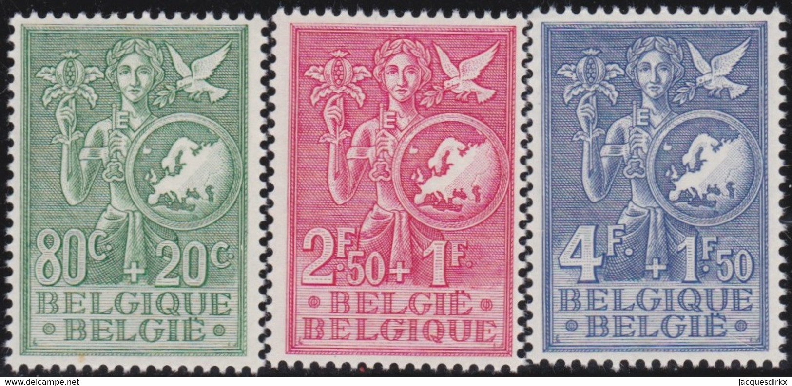 Belgie   .   OBP  .    927/929      .   **    .   Postfris     .  /  .   Neuf  SANS Charnière - Ungebraucht