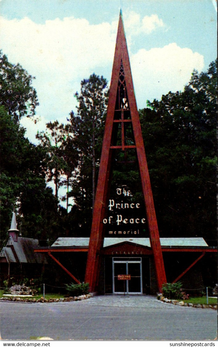 Florida Silver Springs Prince Of Peace Memorial Entrance - Silver Springs