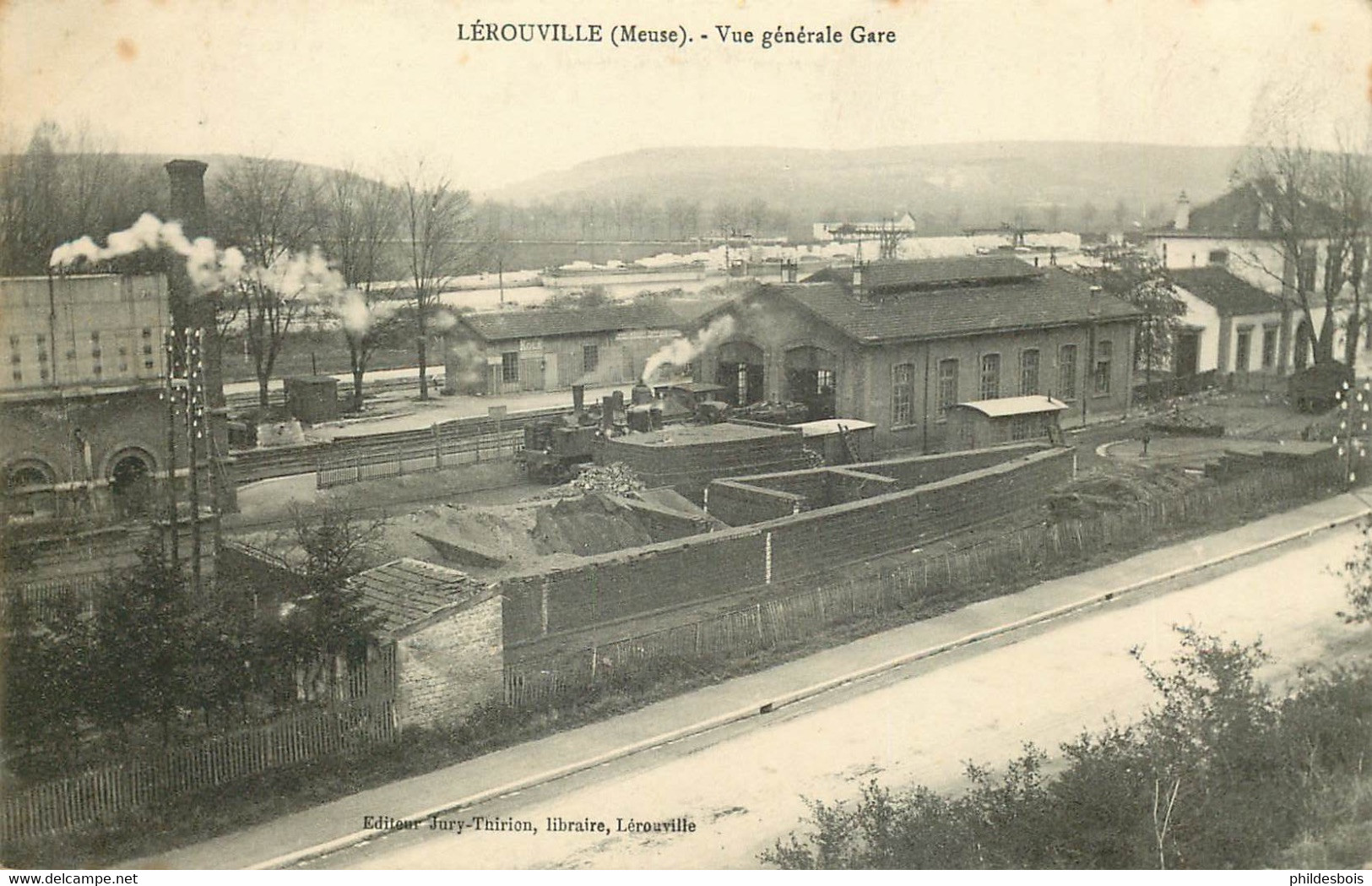 MEUSE  LEROUVILLE   Vue De La Gare - Lerouville