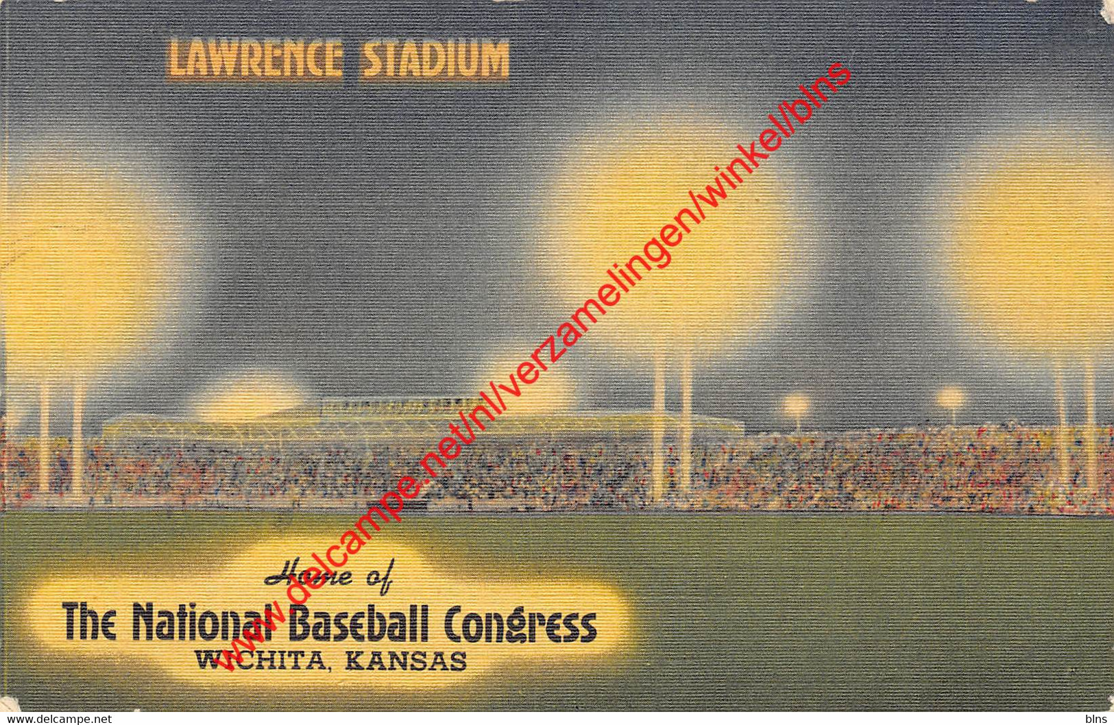 Wichita - Lawrence Stadium - Home Of The National Baseball Congress - Kansas - United States - Baseball - Wichita