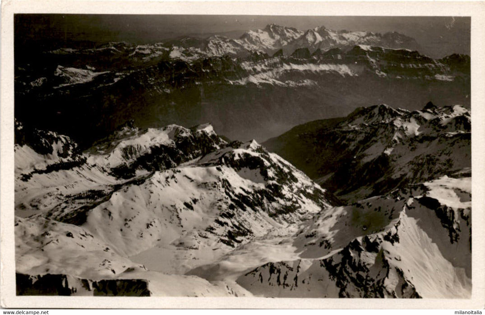 Murgseetal, Churfirsten, Säntis (194) * Poststempel Weissbad 19. 7. 1924 - Weissbad 