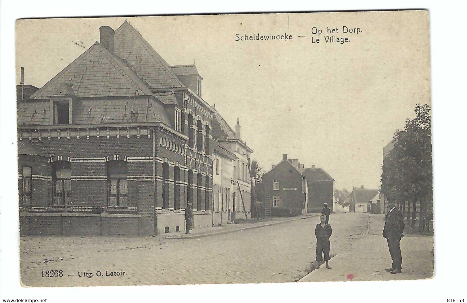 Scheldewindeke  -   Op Het Dorp  Le Village - Oosterzele