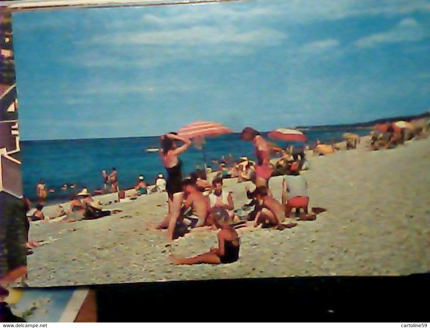 USA NEW YORK -Long Island Greetings From Rocky Point PLAYA  ANIME  RAGAZZE GIRL  COSTUME VB1965  IO6350 - Long Island