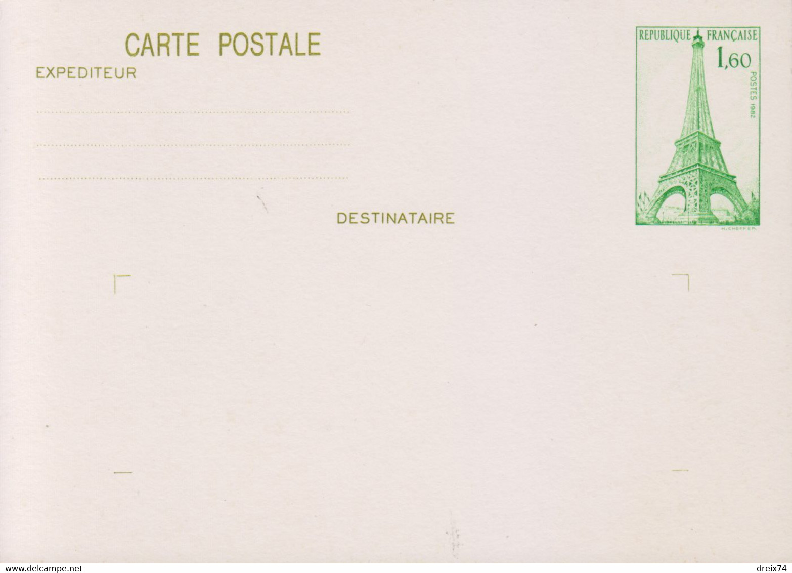 ❄️FRANCE Carte Postale Prêt-à-poster - NEUF 429 CPI - Konvolute: Ganzsachen & PAP