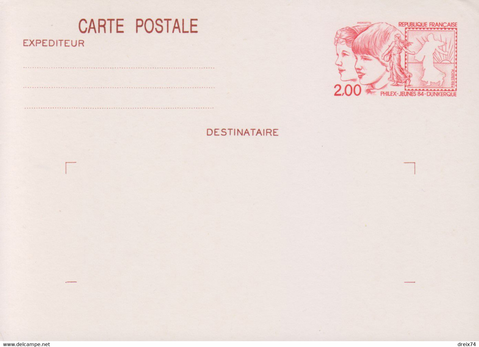 ❄️FRANCE Carte Postale Prêt-à-poster - NEUF 2308 CPI - Lots Et Collections : Entiers Et PAP