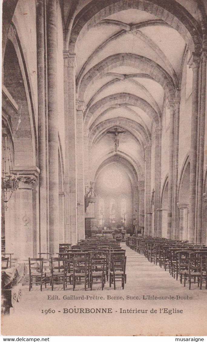 Bourbonne Intérieur De L'église - Bourbonne Les Bains