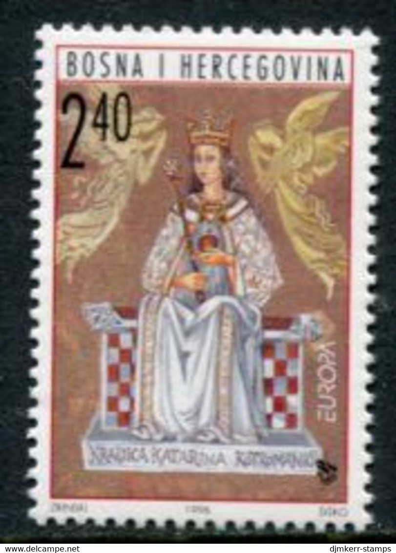 BOSNIA HERCEGOVINA (CROAT) 1996 Europa: Famous Women MNH / **.  Michel 28y - Bosnia And Herzegovina