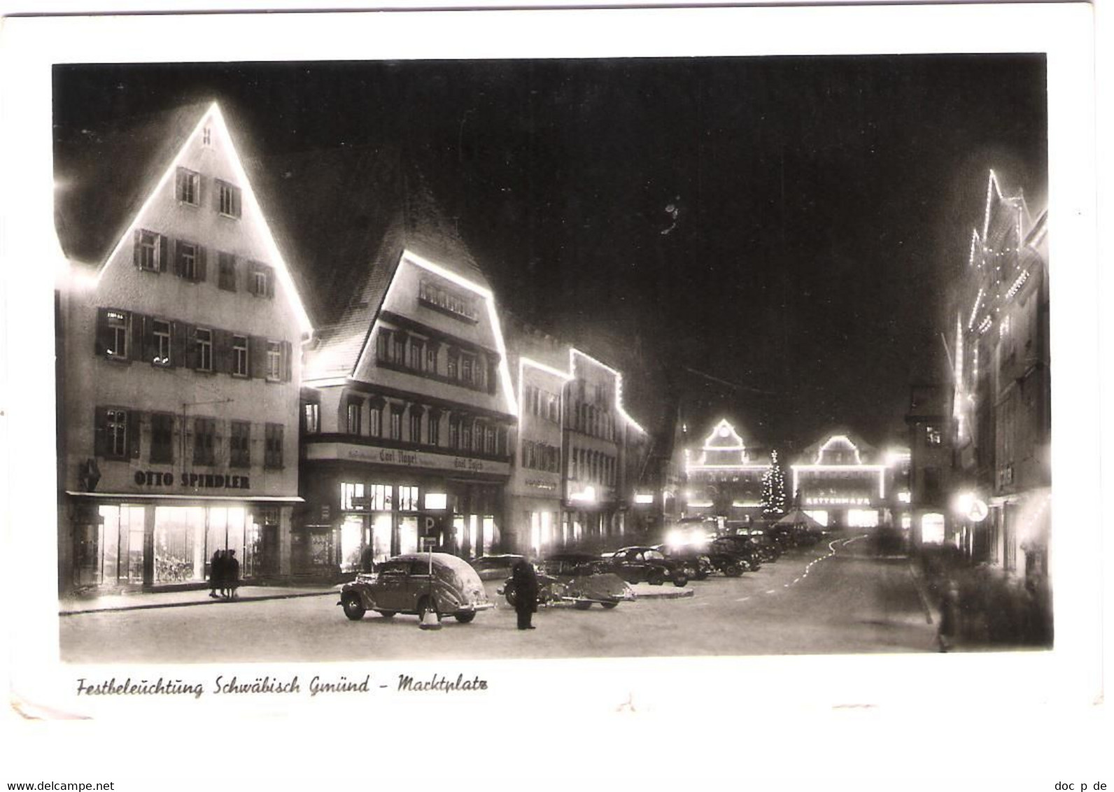 Deutschland - Schwäbisch Gmünd - Marktplatz - Old Cars - Autos - DKW - Schwaebisch Gmünd