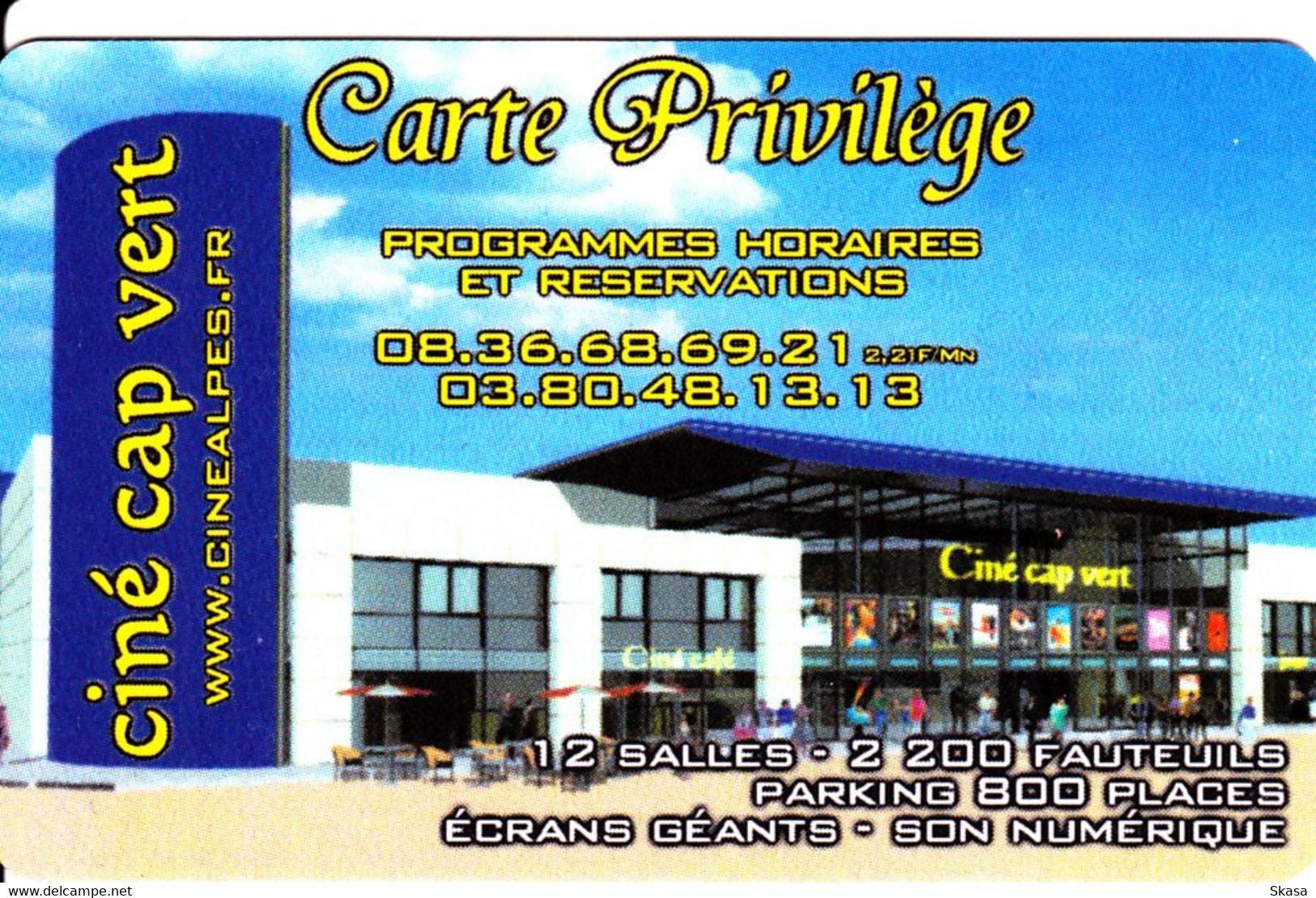 Ciné Carte Cap Vert 12 Salles - Cinécartes