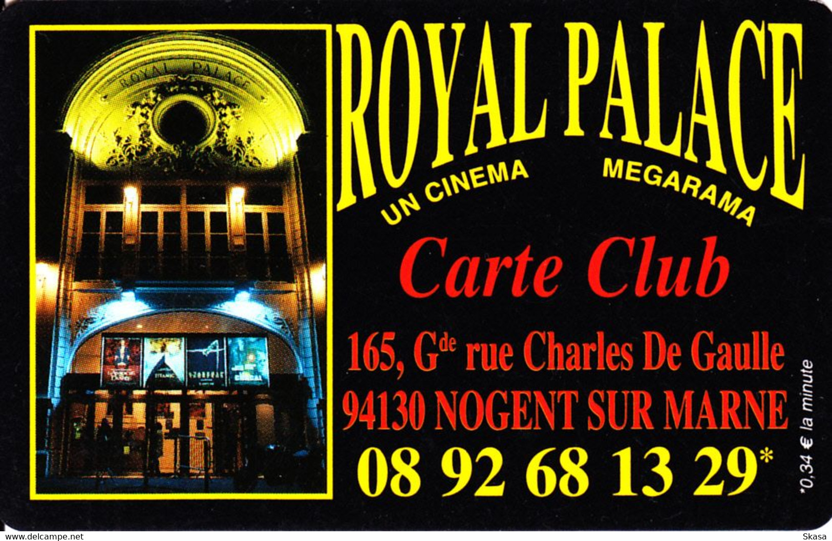 Ciné Carte Royal Palace Nogent-sur-Marne - Cinécartes