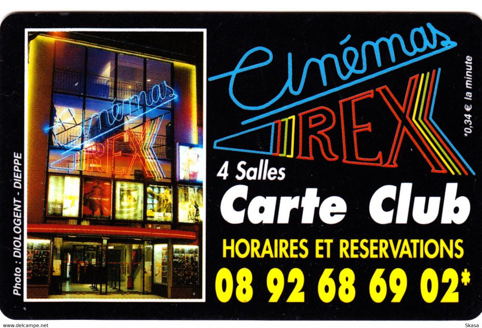 Ciné Carte Club Rex 4 Salles - Kinokarten