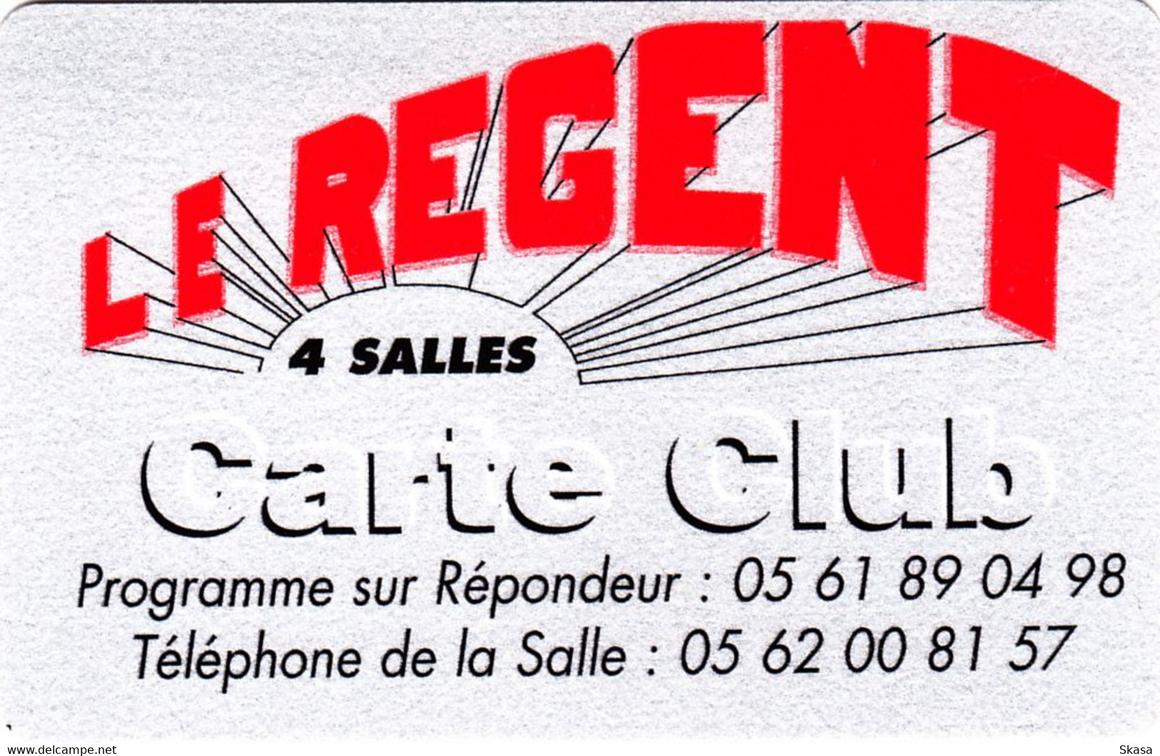 Ciné Carte Le Regent 4 Salles - Cinécartes