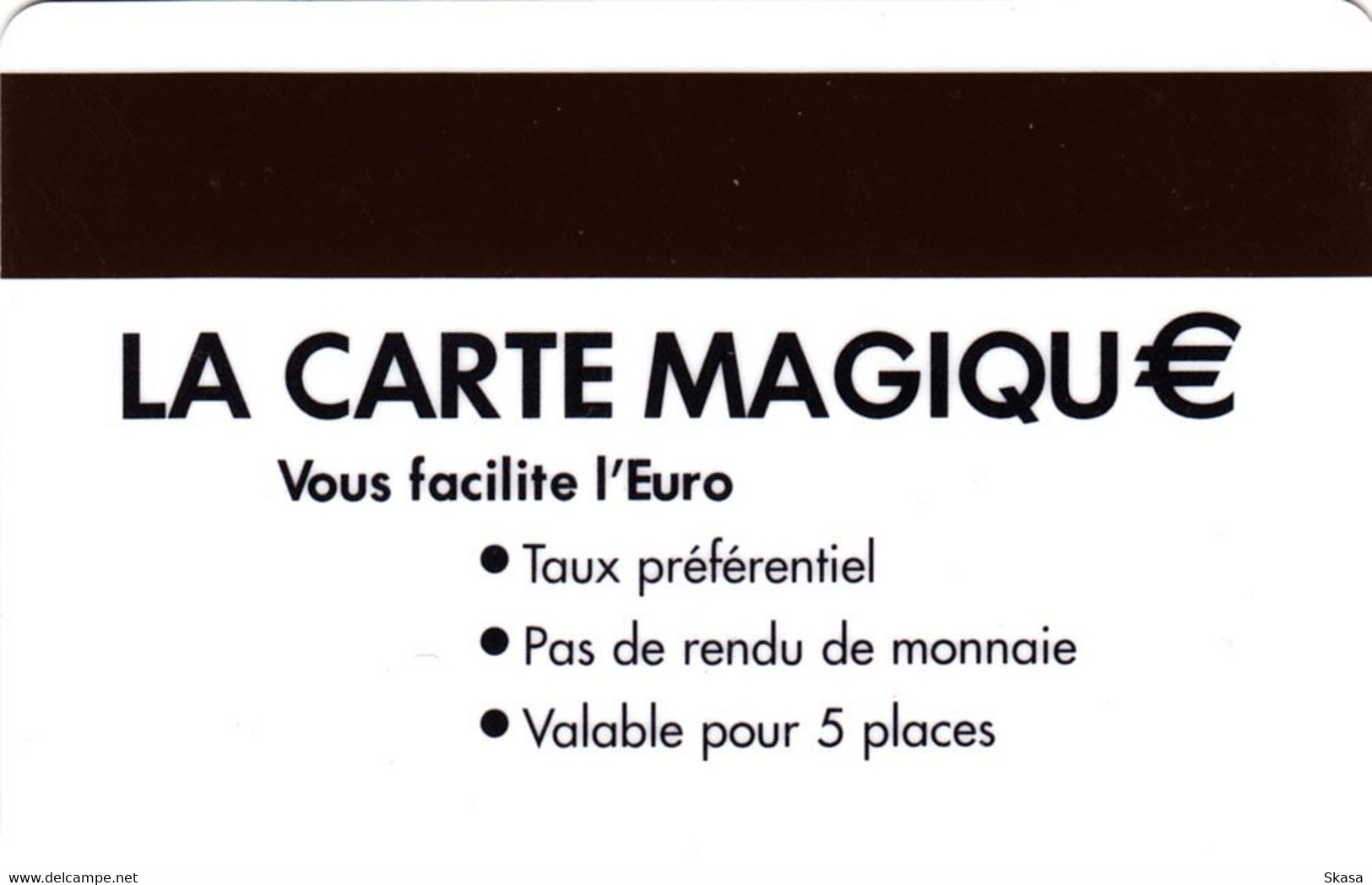 Ciné Carte Royal Palace Nogent-sur-Marne _ La Carte Magique Rouge_ Rare - Cinécartes