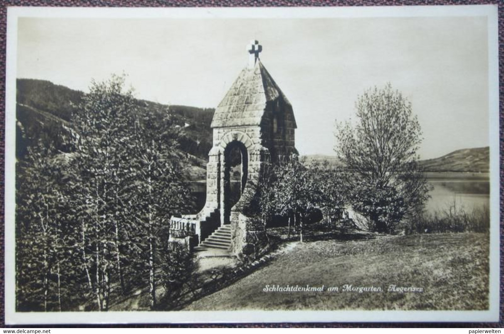 Oberägeri (ZG) - Schlachtdenkmal Am Morgarten - Oberägeri