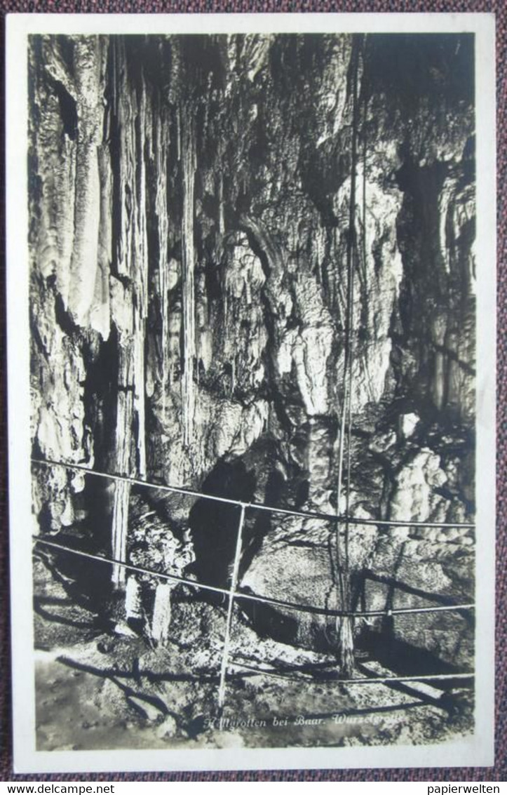 Baar (ZG) - Höllgrotten: Wurzelgrotte / Tropfsteinhöhe - Baar