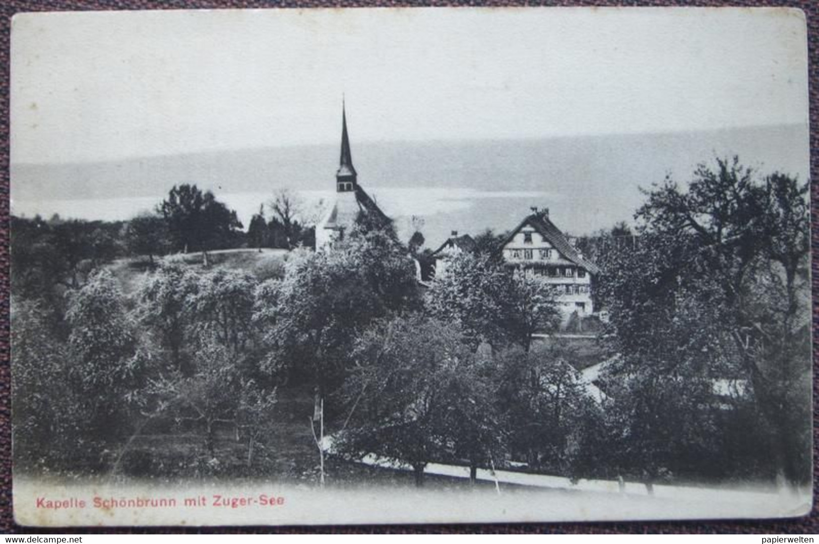 Menzingen (ZG) Edlibach - Kapelle St. Bartholomäus - Menzingen