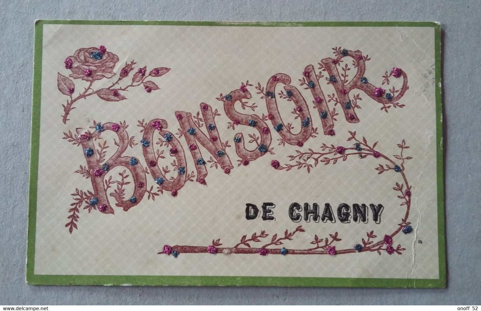 UN  BONSOIR DE CHAGNY - Chagny