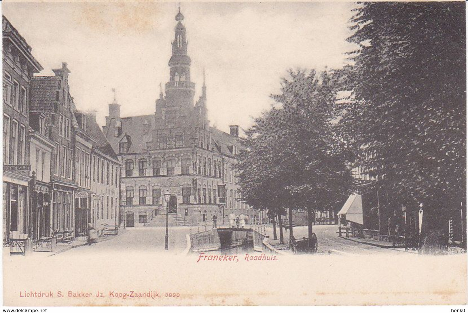 Franeker 1ste Noord Stadhuis K3633 - Franeker