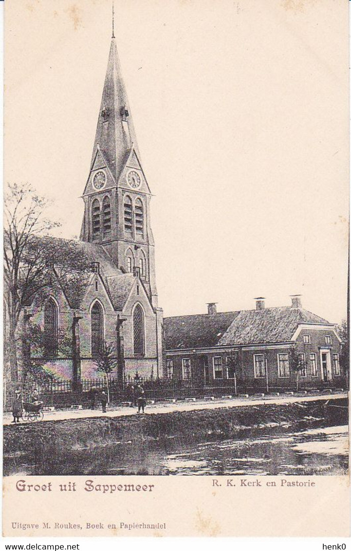 Sappemeer R.K. Kerk En Pastorie K3662 - Sappemeer