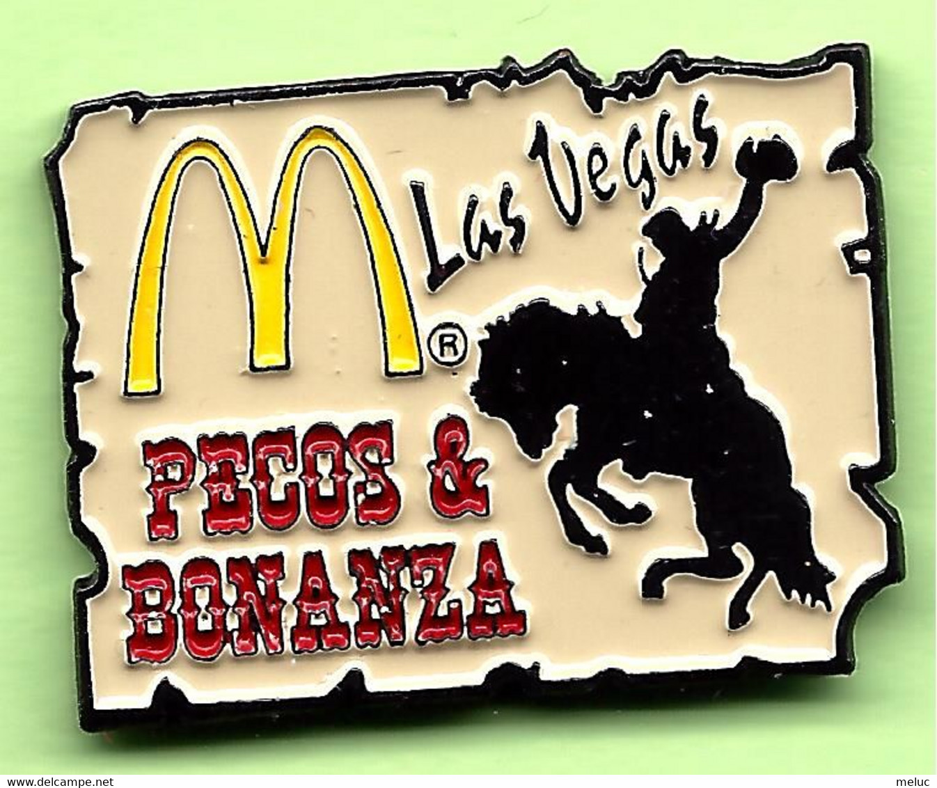 Pin's Mac Do McDonald's Las Vegas Pecos & Bonanza Cheval Rodéo - 4Y13 - McDonald's