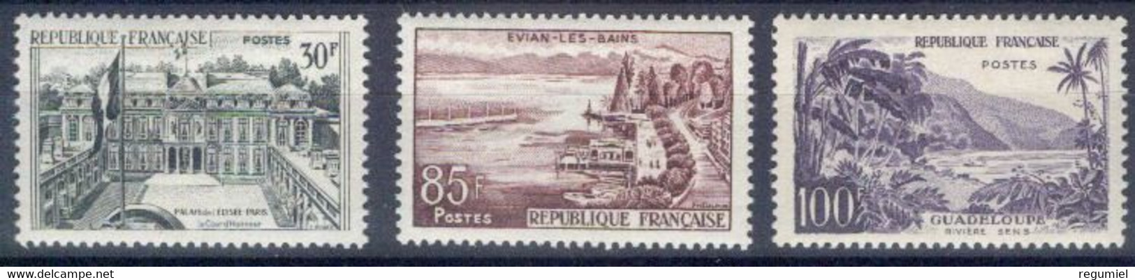 Francia 1192/1194 ** MNH. 1959 - 1957-1959 Mäherin