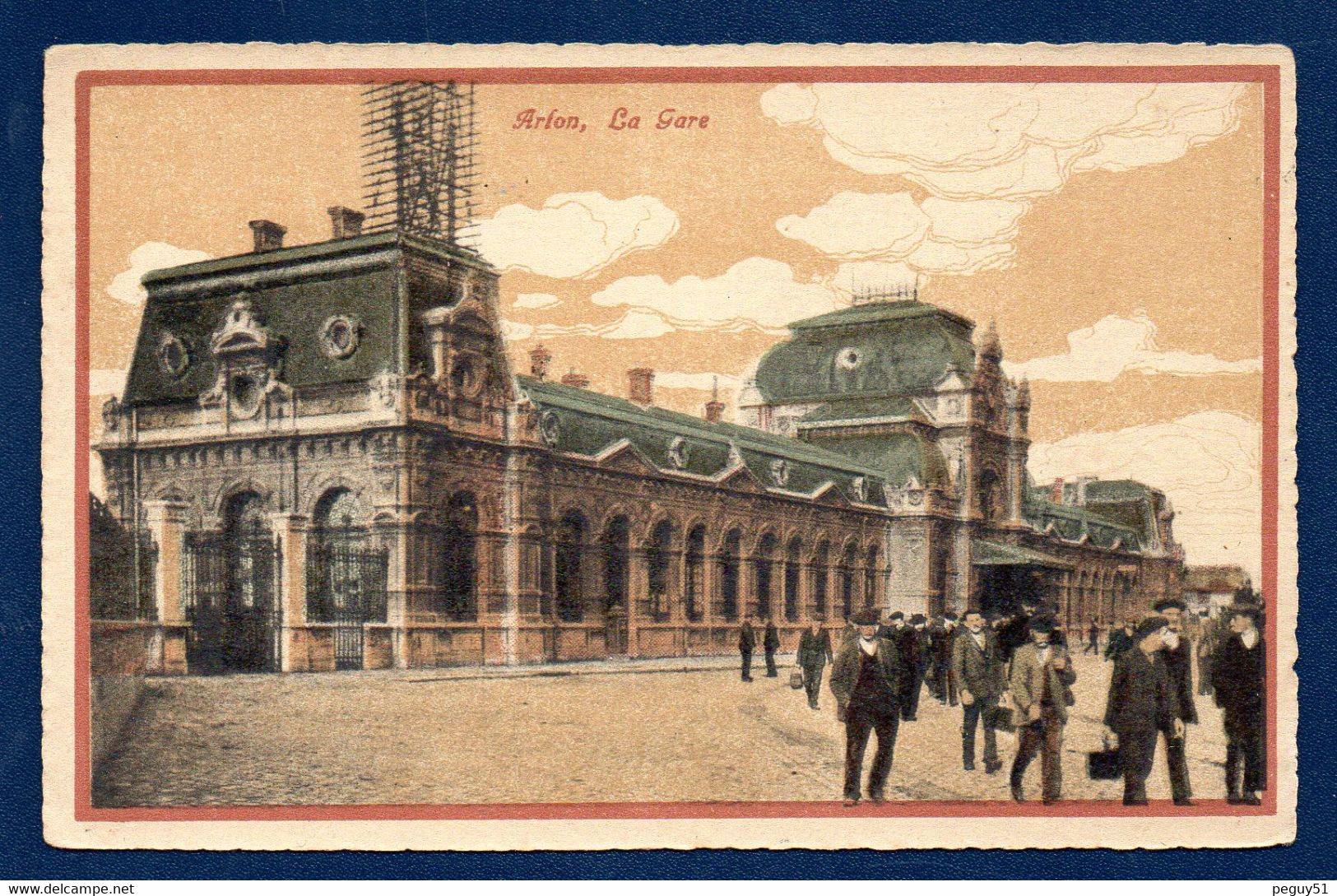 Arlon. La Gare. Voyageurs. Guggenheim - Arlon