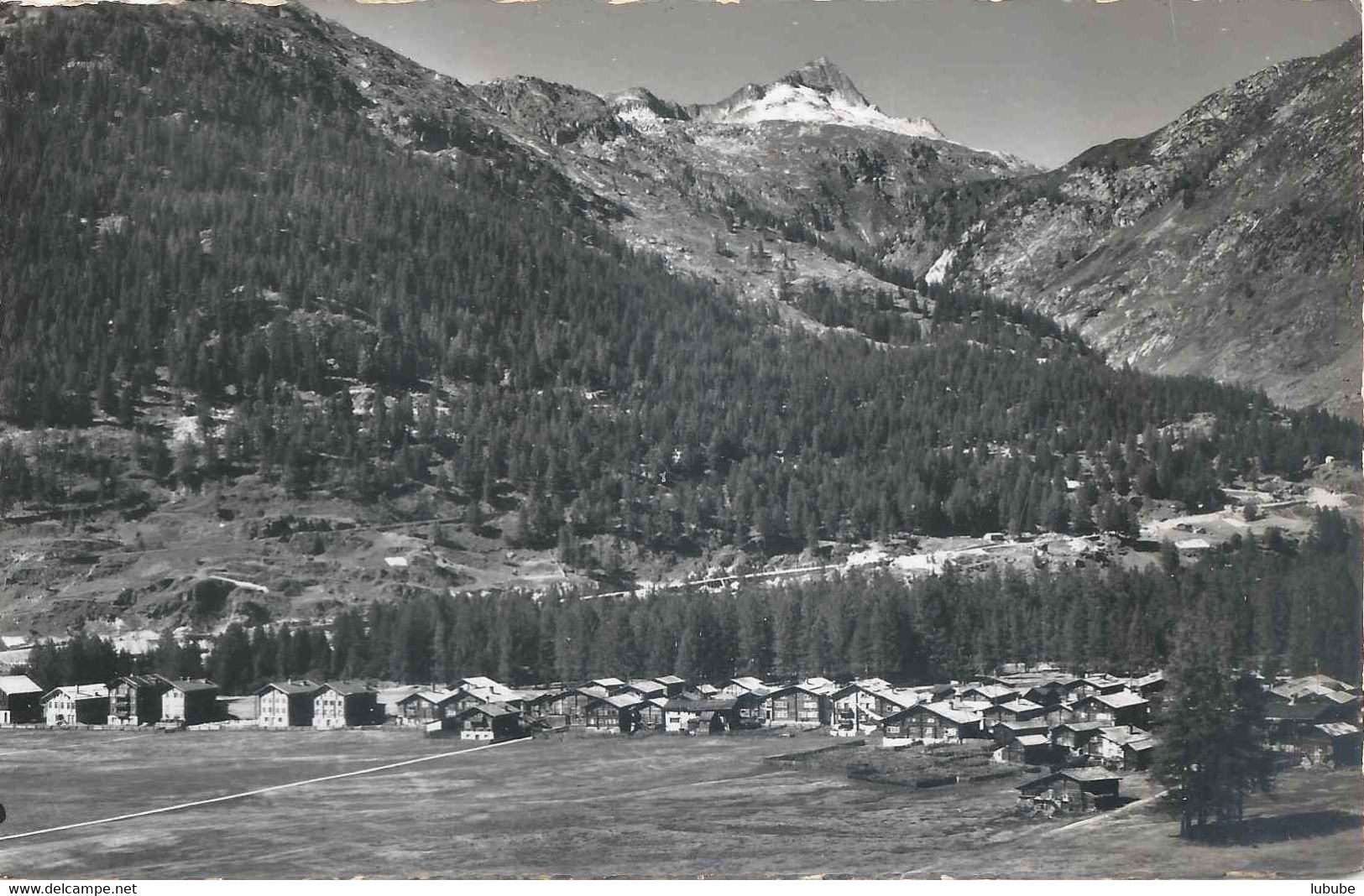 Unterwassern Bei Oberwald (Goms) - Gerstenhörner          Ca. 1950 - Oberwald