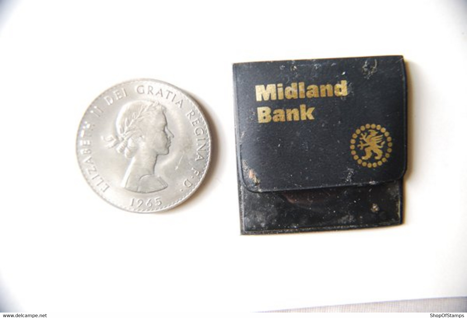 Great Britain Coin  1965 Churchill Centenary Midland Bank Cover - Altri & Non Classificati