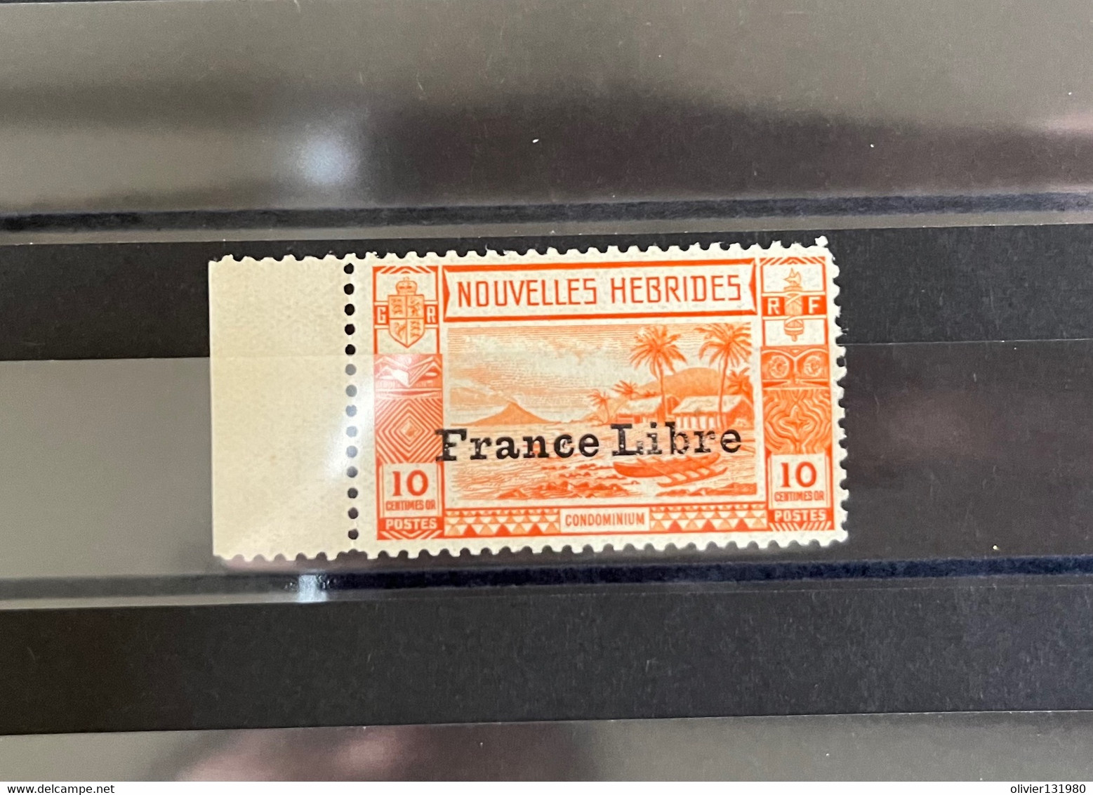 NOUVELLES-HEBRIDES Y&T 124** BDF COTE 21€ - Unused Stamps