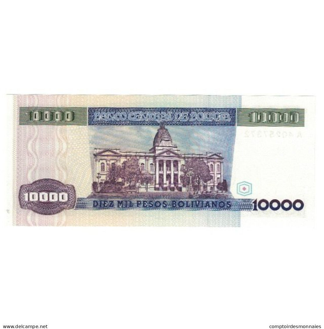 Billet, Bolivie, 10,000 Pesos Bolivianos, 1984, 1984-02-10, KM:169a, NEUF - Bolivie