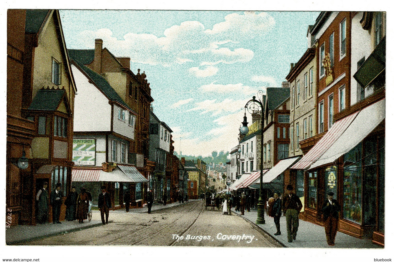 Ref 1528 - Early Hartmann Postcard - The Burges Coventry - Warwickshire - Coventry