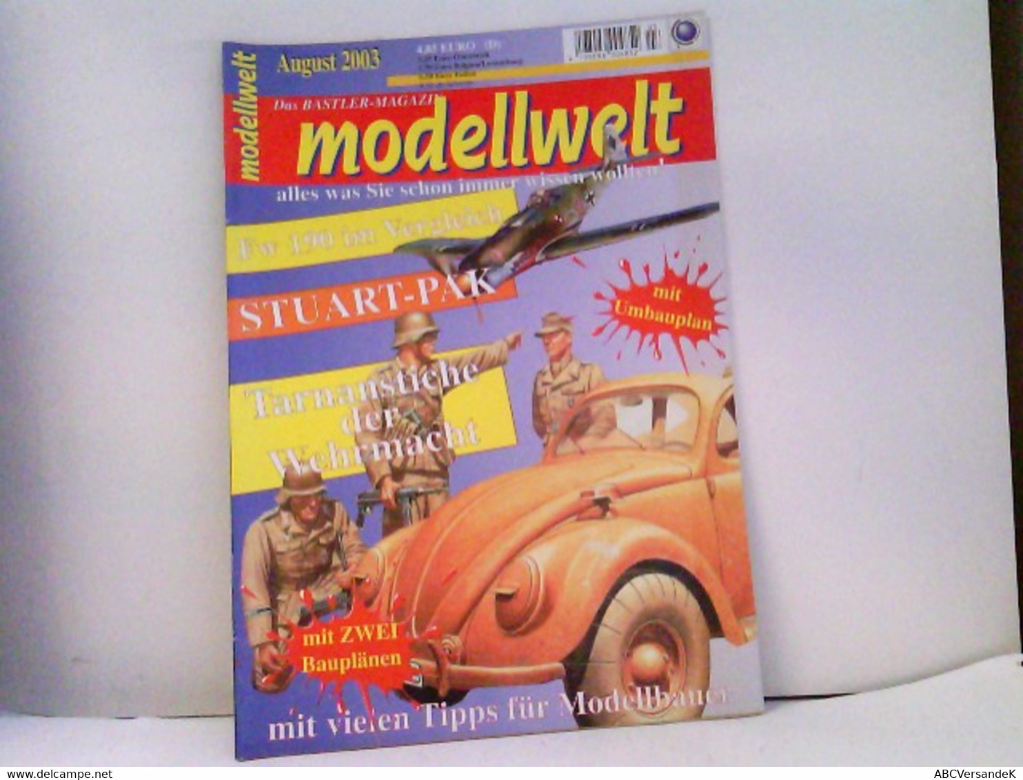 MODELLWELT Das Magazin Für Modellbau 8/2003 - Polizie & Militari