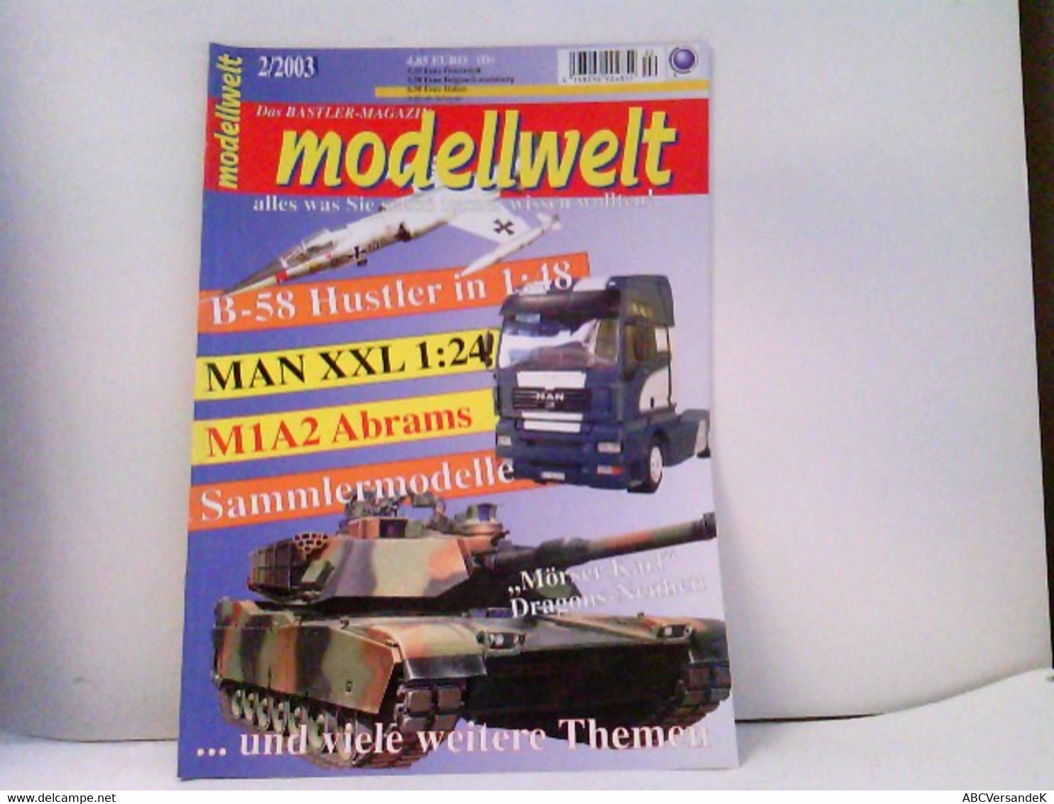 MODELLWELT Das Magazin Für Modellbau 2/2003 - Policía & Militar