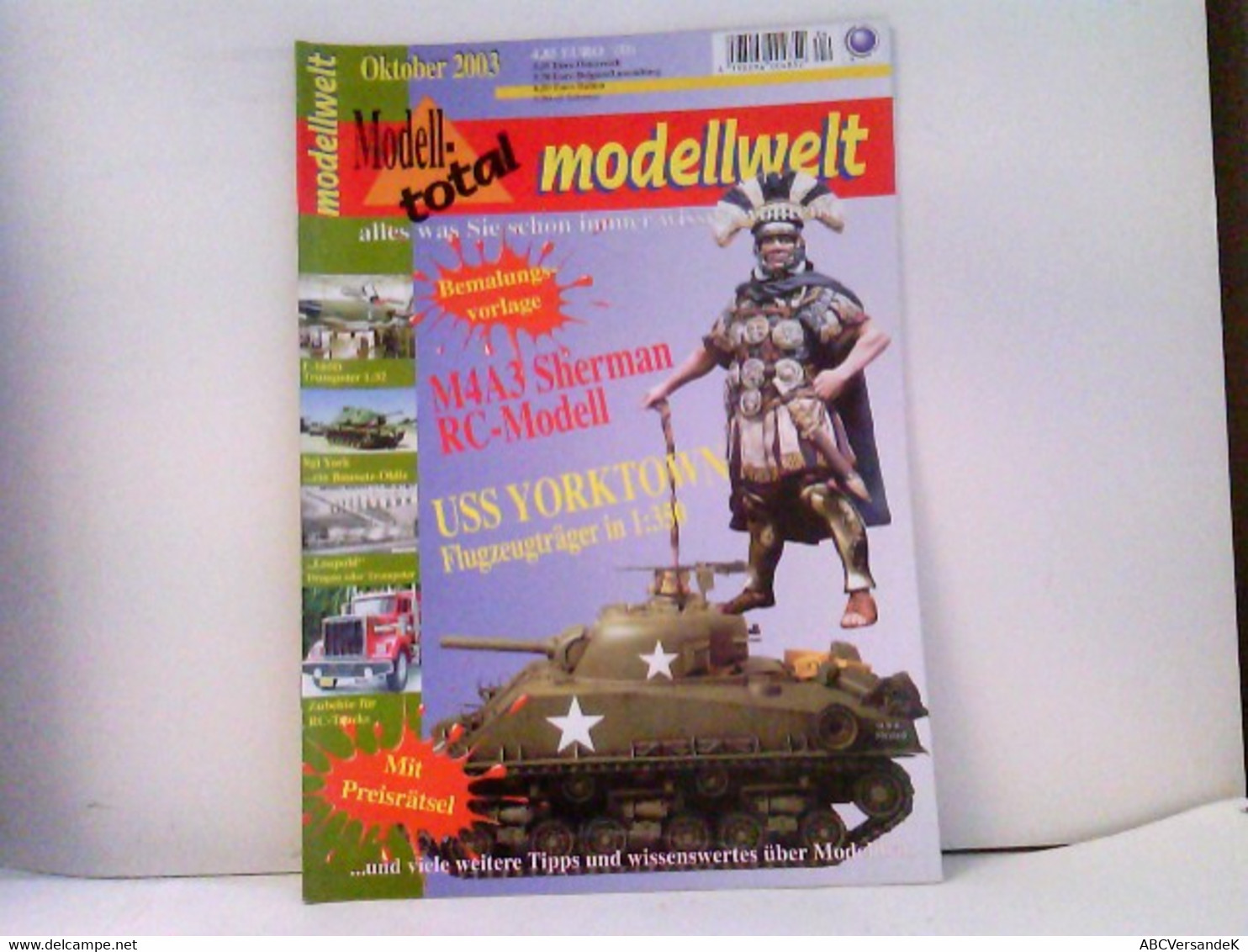 MODELLWELT Das Magazin Für Modellbau 10/2003 - Police & Militaire